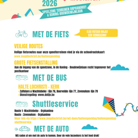 Buitenspeeldag & mobiliteit